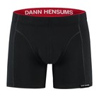 Zwarte boxershort | Classique met rode band