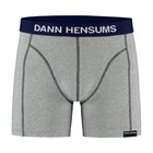 Zilvergrijze boxershort | Original met blauwe band