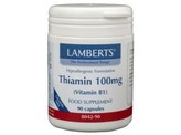 Lamberts Vitamine B1 100 mg Lamberts Vitamine B1 100 mg