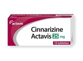 Actavis Cinnarizine 25mg Actavis Cinnarizine 25mg