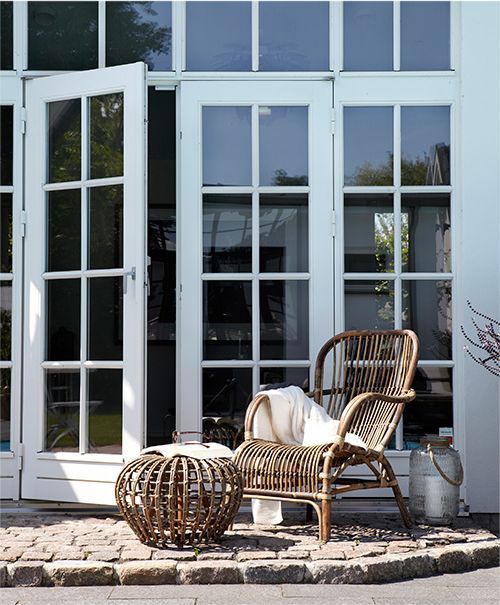 Relaxen op rotan
