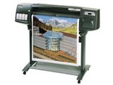 Designjet 1055CM mit Netzwerkkarte, Festplatte und Postscript - AKTIONSPREIS für Selbtabholer