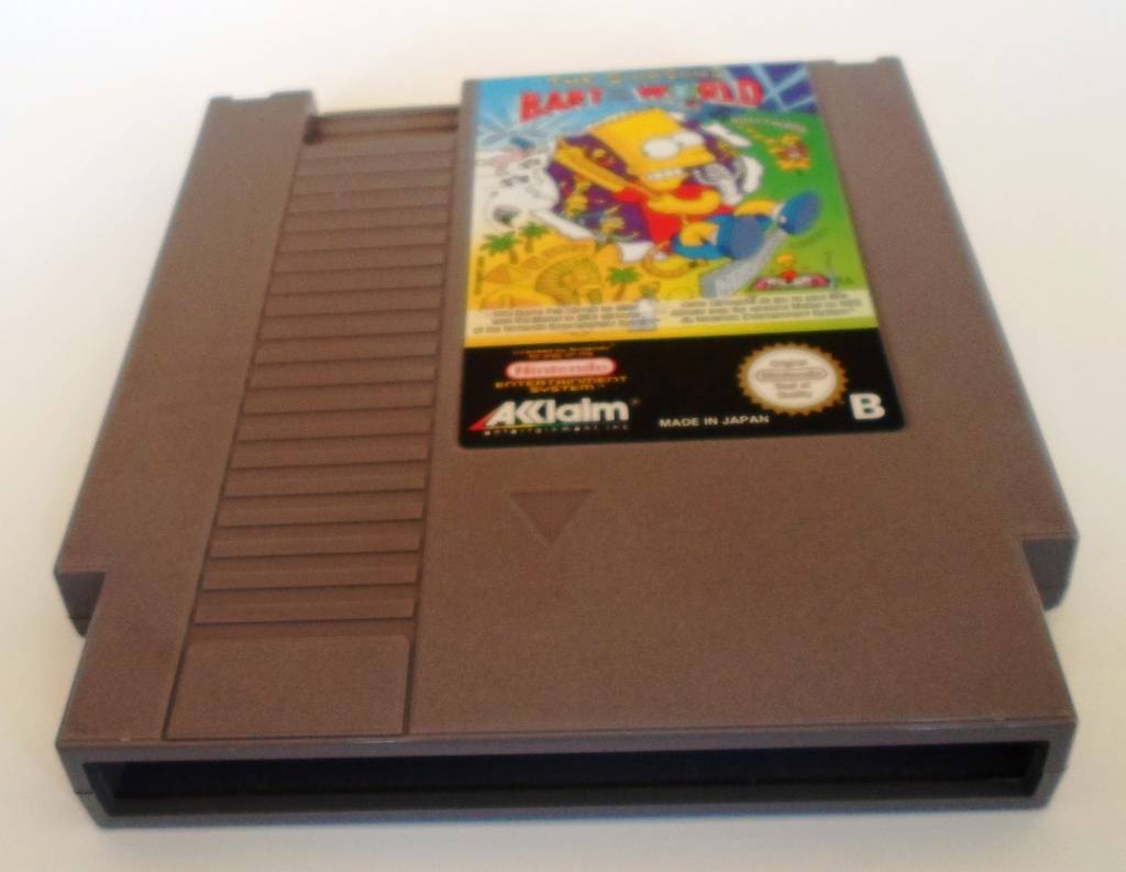 THE SIMPSONS BART VS THE WORLD for Nintendo NES Passion For Games