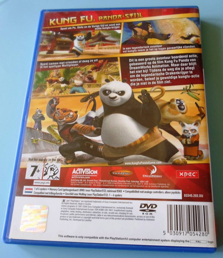 KUNG FU PANDA voor Playstation 2 PS2 Nederlands Passion For Games KUNG FU PANDA voor Playstation 2 PS2 Nederlands Passion For Games