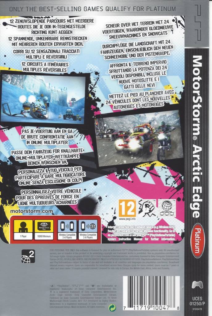 MotorStorm Arctic Edge PSP on PS Vita Official