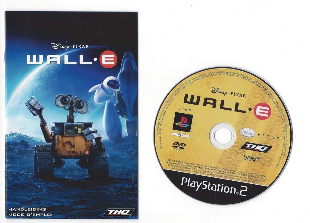 Disney Pixar WallE for Playstation 2 PS2 worldwide shipping, fast