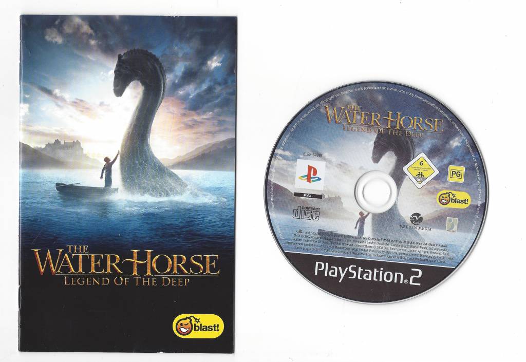 The Water Horse Legend of the Deep for Playstation 2 PS2 Passion for