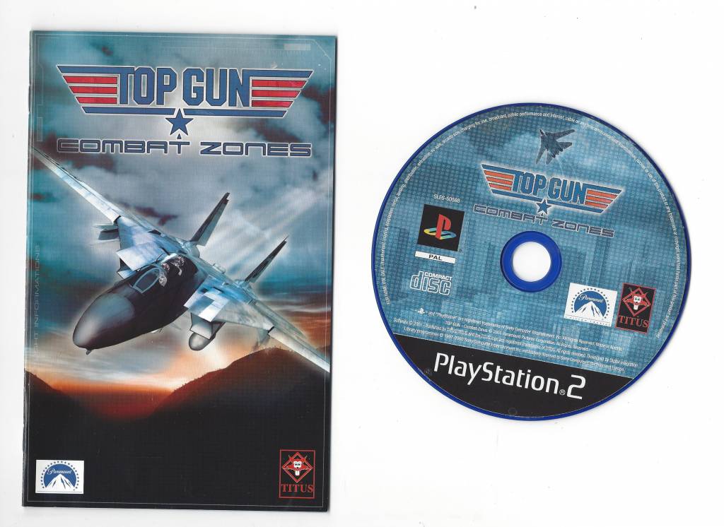 Top Gun Combat Zones for Playstation 2 PS2 Passion for Games