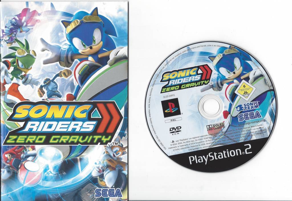 Sonic Riders Zero Gravity for Playstation 2 PS2 Passion for Games Passion For Games Sonic Riders Zero Gravity for Playstation 2 PS2 Passion for Games Passion For Games