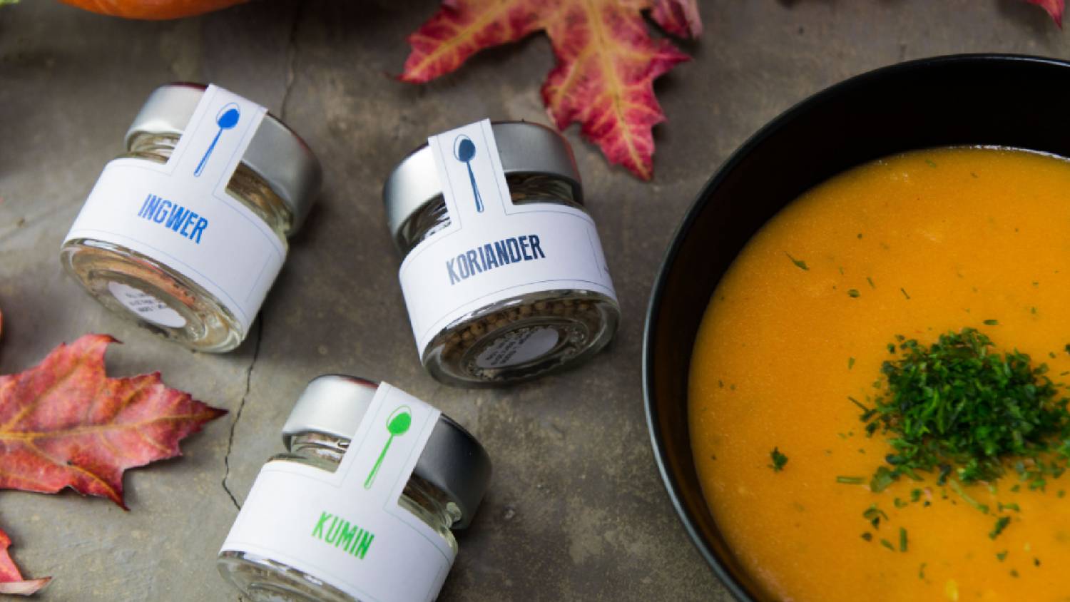Rezept für eine herbstliche Kürbissuppe
