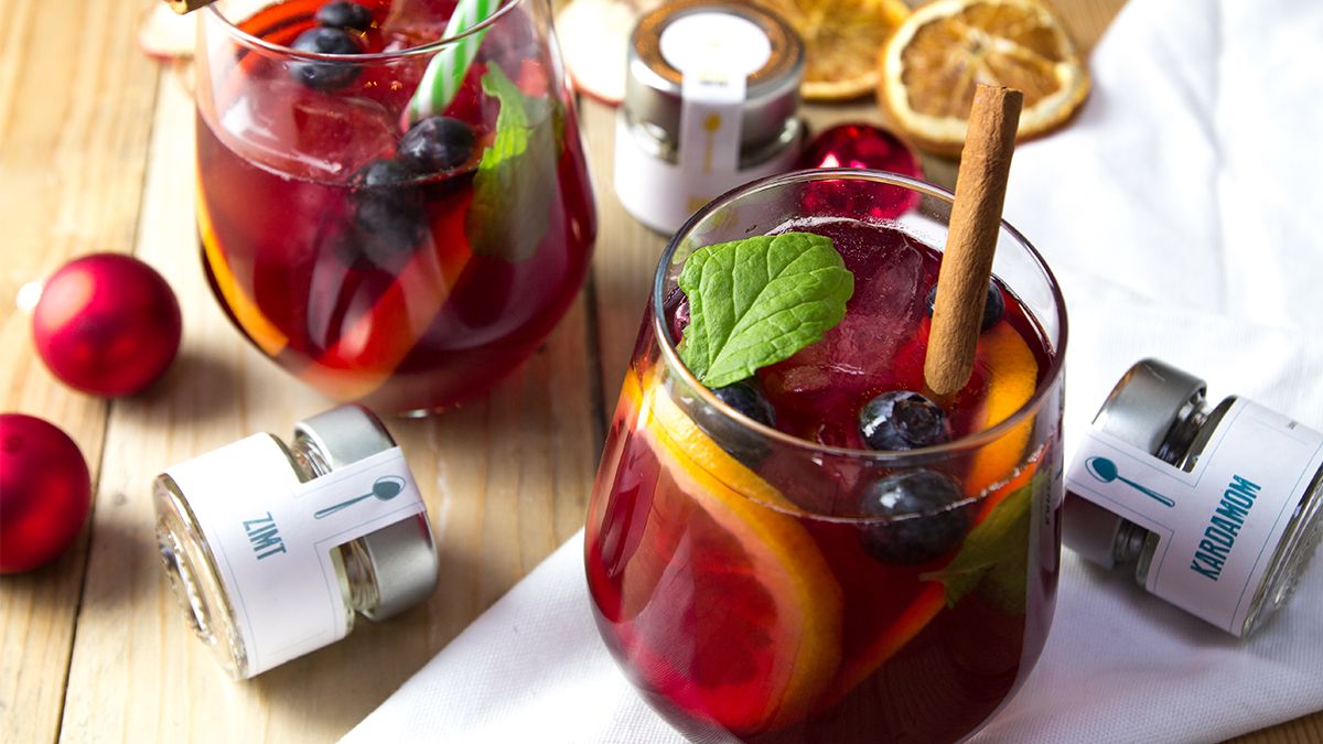 Cranberry Christmas Cocktail