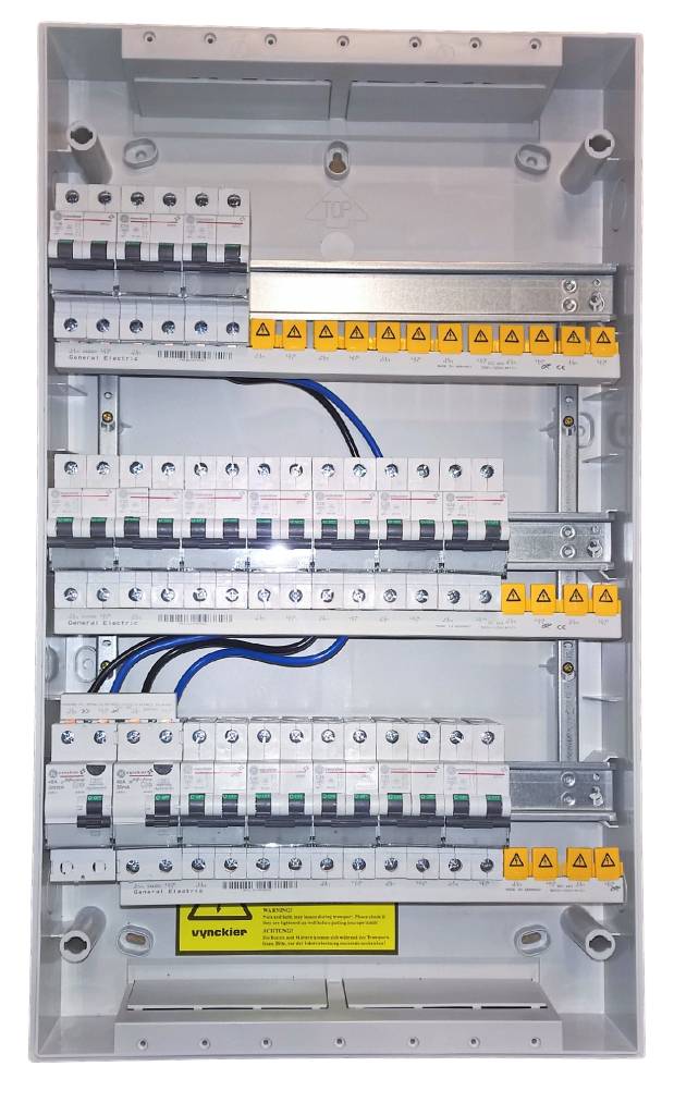 Vynckier zekeringkast 54 modules