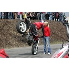 Spark Exhaust Technology Spark silencers high left and right round in Dark Style EU approval