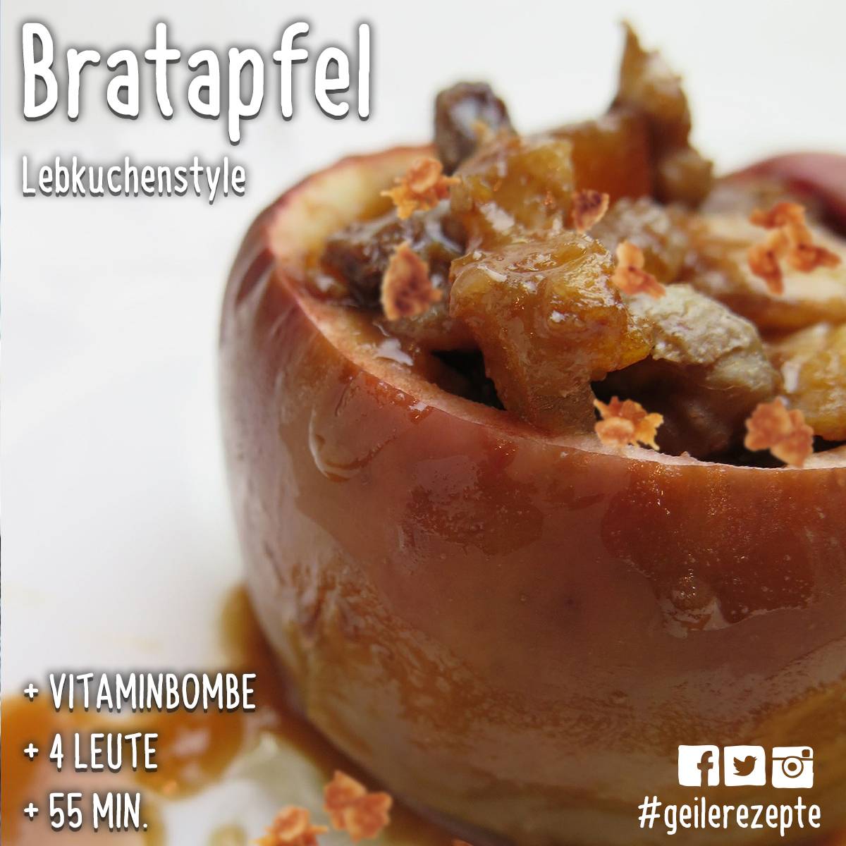 #geilerezepte: Bratapfel