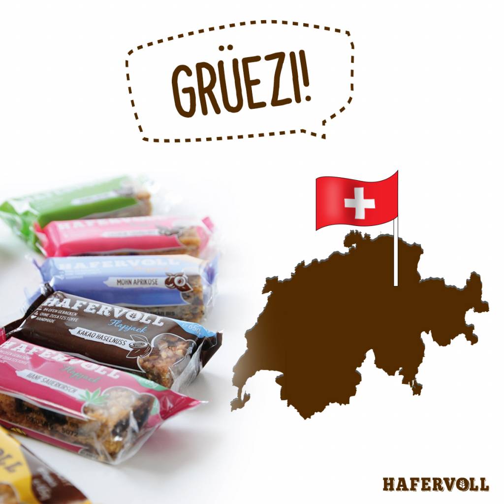 Jetzt auch Versand in die Schweiz