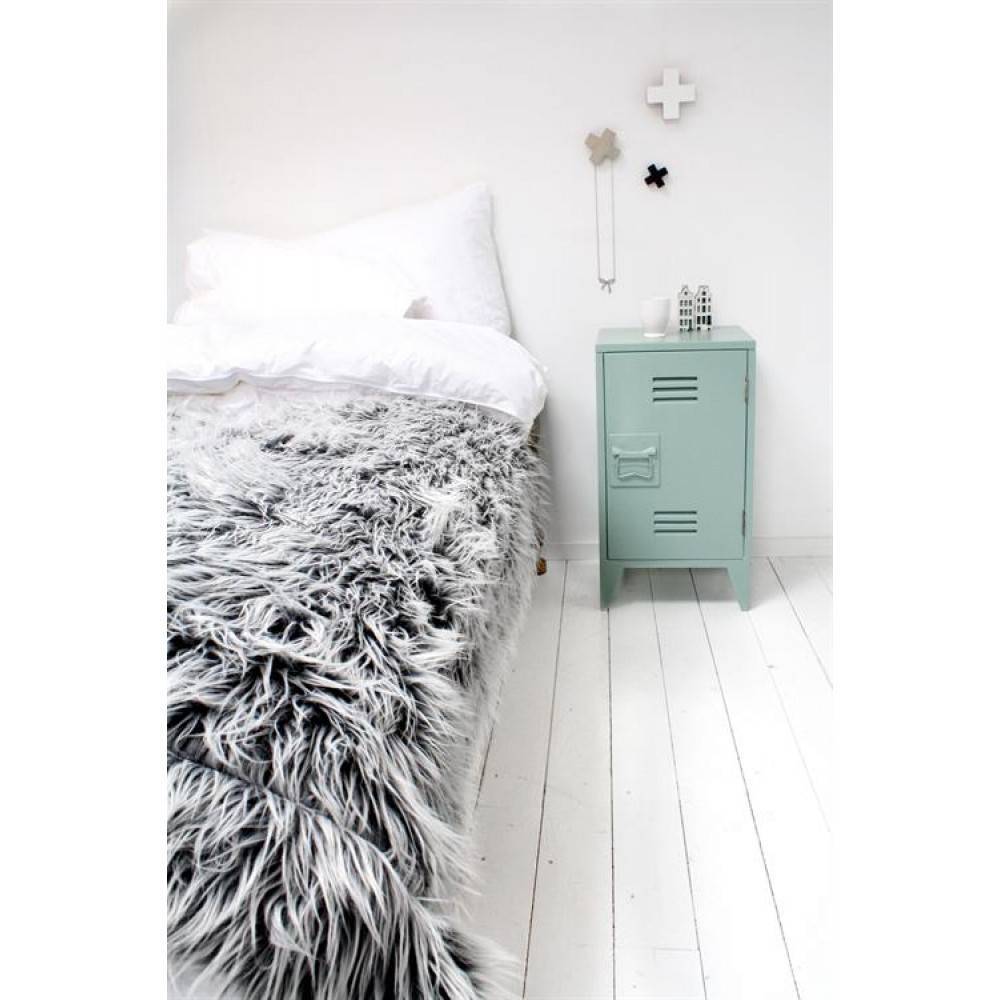 Hk living knoophaak zwart m witte steek eq interieur