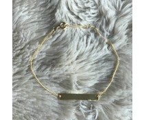 PERSONAL * BAR armband goud PERSONAL * BAR armband goud