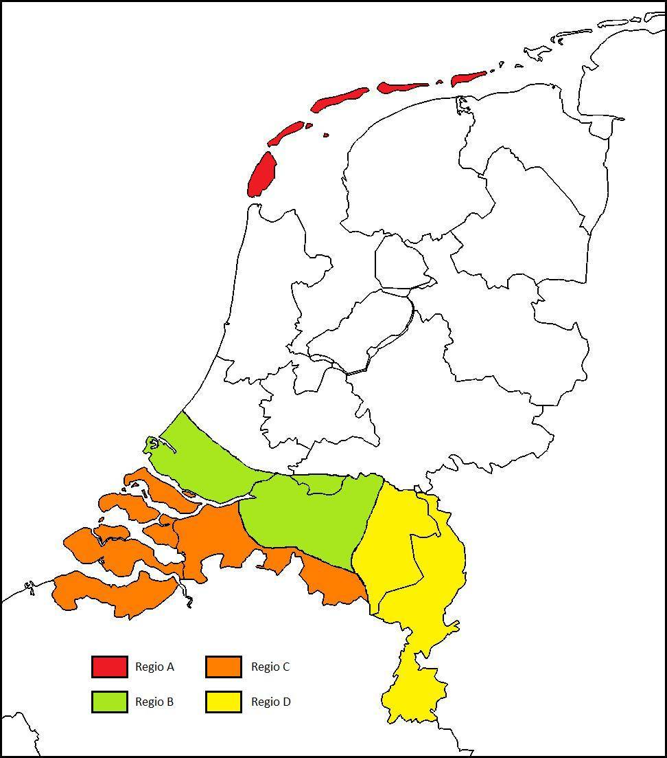 Route info Zuidelijke provincies / data