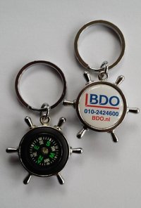 Sleutelhangers bedrukken met logo