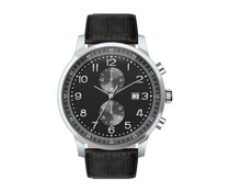 Chronograaf horloge met logo Chronograaf horloge met logo