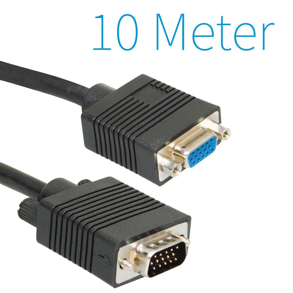 VGA Extension Cable 10 Meter GroothandelXL