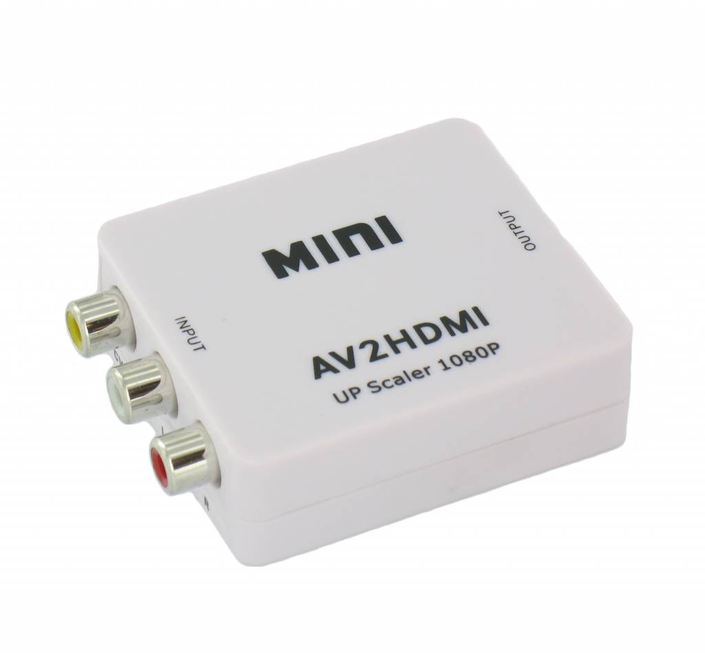 Mini AV to HDMI converter Upscaler GroothandelXL