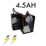2x Nanotec accu - 6v 4.5ah 2x Nanotec accu - 6v 4.5ah