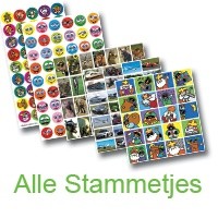 Beloningsstickers - Stammetjes