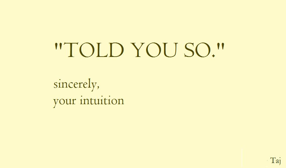 WHY YOU NEED TO TRUST YOUR GUT
