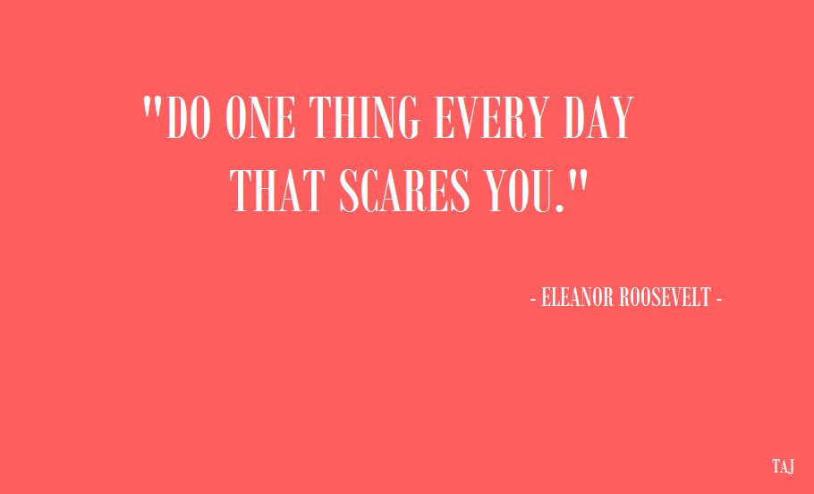A QUOTE TO LIVE BY