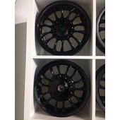 Hoogglans zwarte velgenset Vespa Sprint