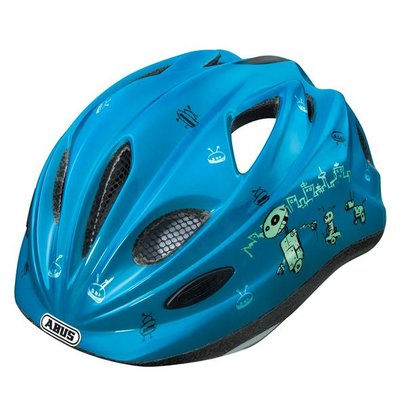 Abus fietshelm 'Chilly' - Robot Blue - S (46-52 cm)