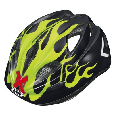 Abus fietshelm 'Super Chilly' - X-flame Yellow - S (46-52 cm)