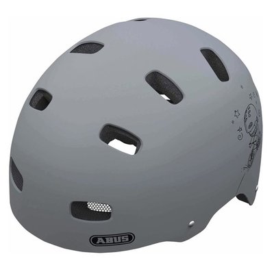 Abus fietshelm 'Scraper Kid v.2' - Grey Ride - S (51-55 cm)