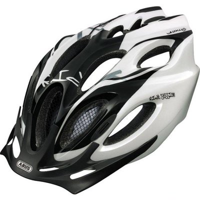 Abus fietshelm 'Chaox' - Black White - S (48-55 cm)
