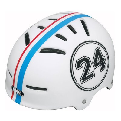 Abus fietshelm 'Aven-U' - White College - L (58-63 cm)