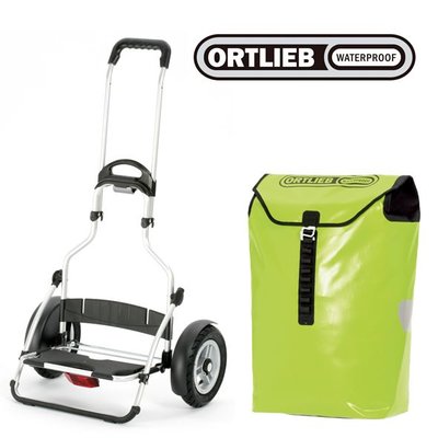 Andersen royal shopper plus Ortlieb - Groen