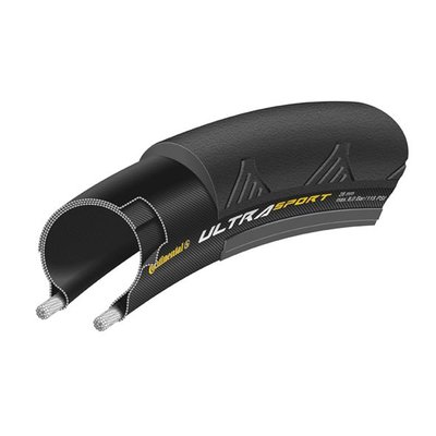 Continental Buitenband Race UltraSport II - Zwart - 700x28C (28-622)