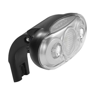 Axa koplamp 'Scope' - 2x witte LED - Black
