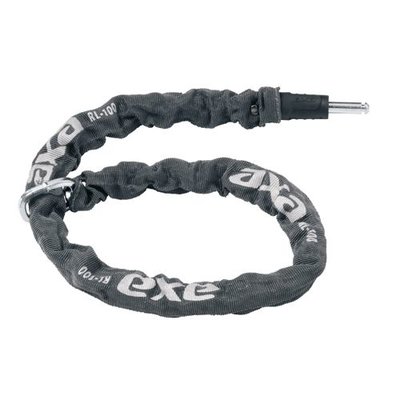 Axa insteek ketting RLC - 100 cm, 5,5 mm - grijs