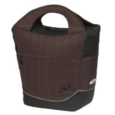 Norco boodschappentas Idaho - Bruin/zwart