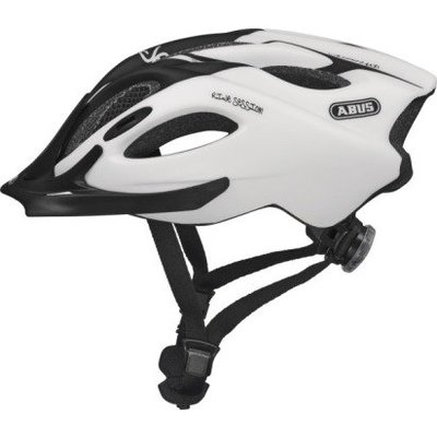 Abus fietshelm Aduro Zwart/wit - maat M - 54-58 cm