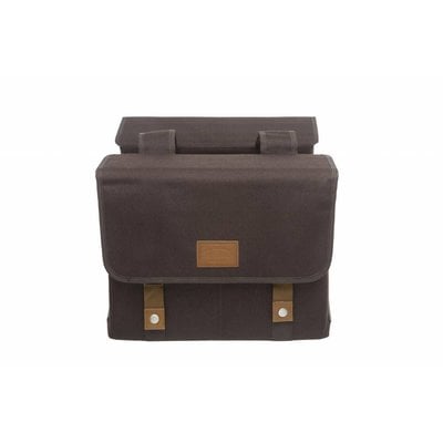 New Looxs dubbele fietstas Mondi Double - Dark Brown