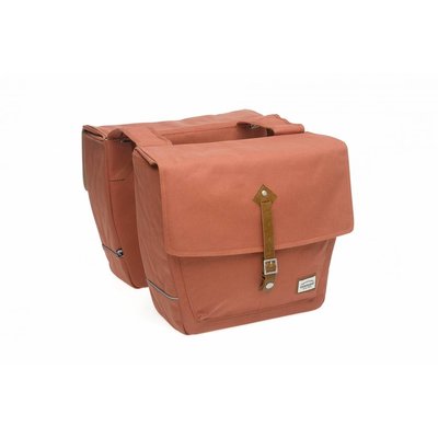New Looxs dubbele fietstas Genova Double - Rust