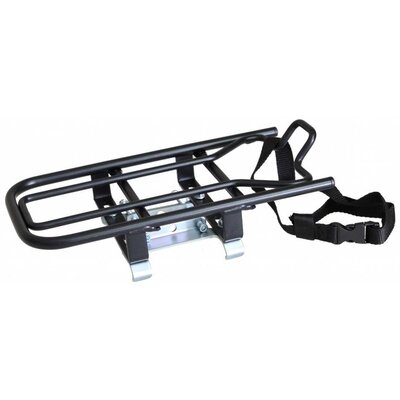 Steco universele opzetdrager E-bike - Zwart
