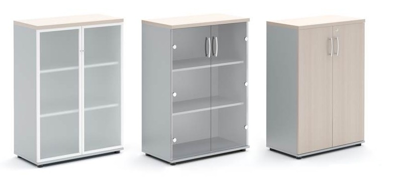 Aktenschrank 2OH, 40cm breit - Empfangstheken AS