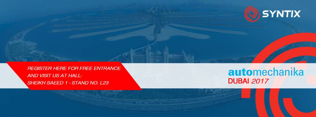 SYNTIX Lubricants is klaar voor Automechanika Dubai 2017.