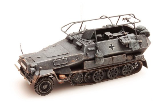 Sd Kfz B Funkpanzerwagen Grey Resin Ready Made Painted