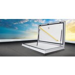 (1) Dakluik 70x90cm aluminium RH 7090A (1) Dakluik 70x90cm aluminium RH 7090A
