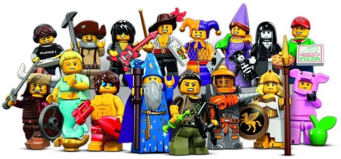 Minifiguren serie 12